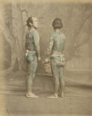Beato,_Felice_(1834_–_1907)_-_Tattooed_japanese_men_-_ca._1870.jpg